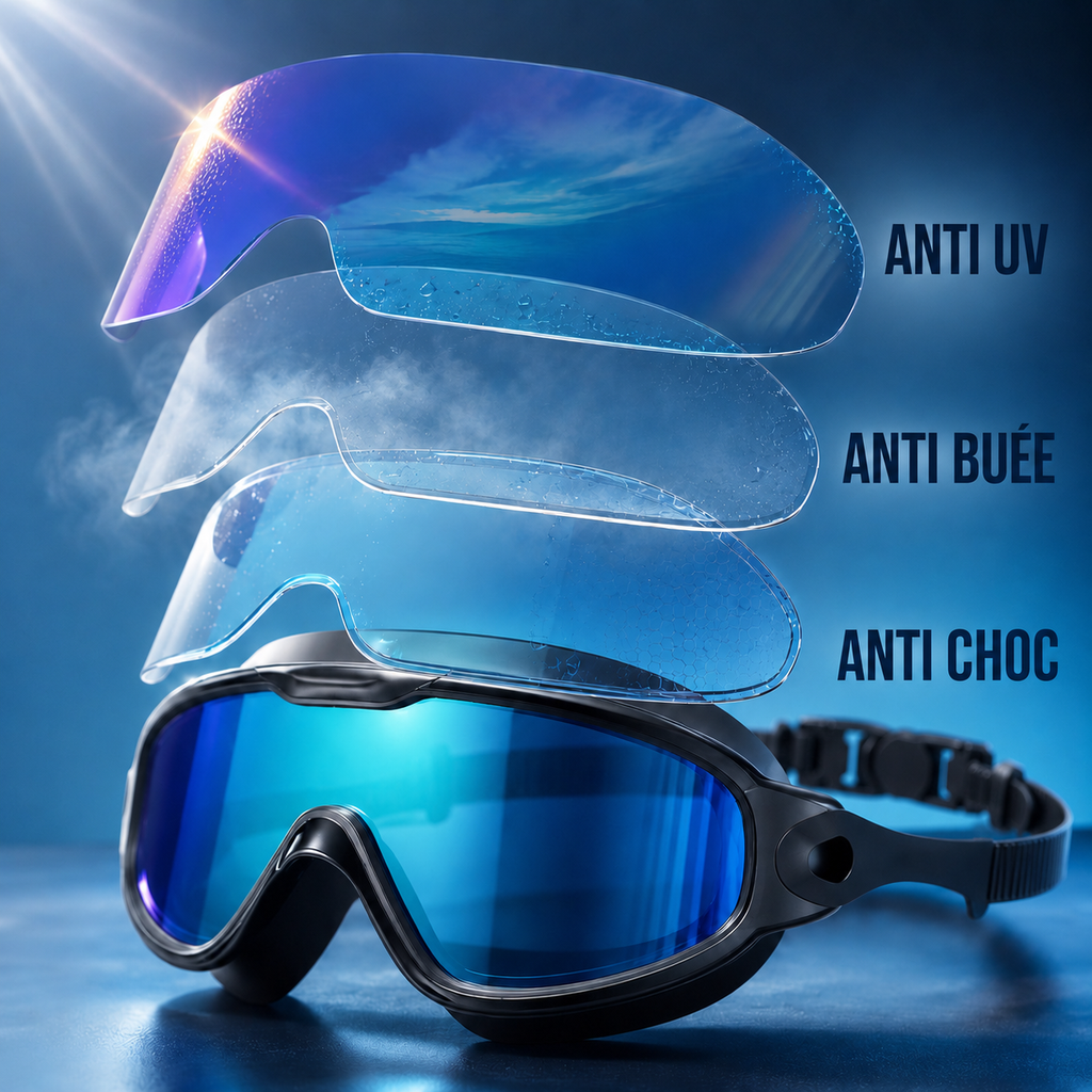 Lunettes Panoramiques Aquatiques pour Adulte