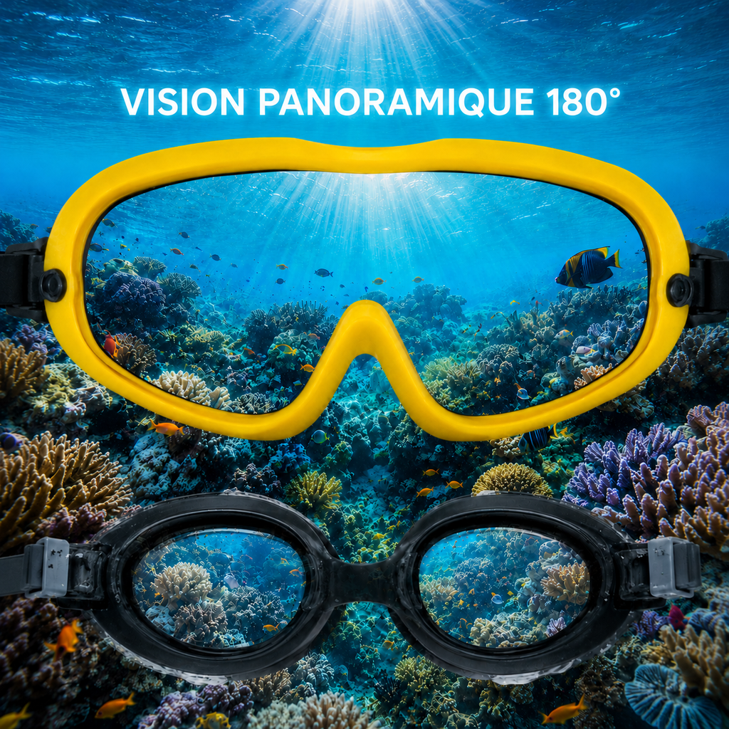 Lunettes Panoramiques Aquatiques pour Enfant