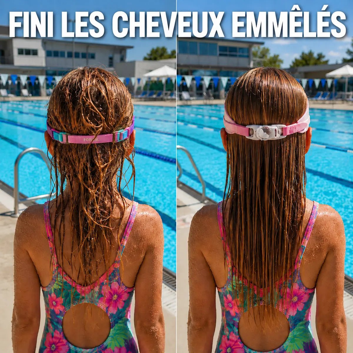 Lunettes de Piscine Panoramiques pour Enfant — Vision 180°, Anti-Buée - AquaVeo