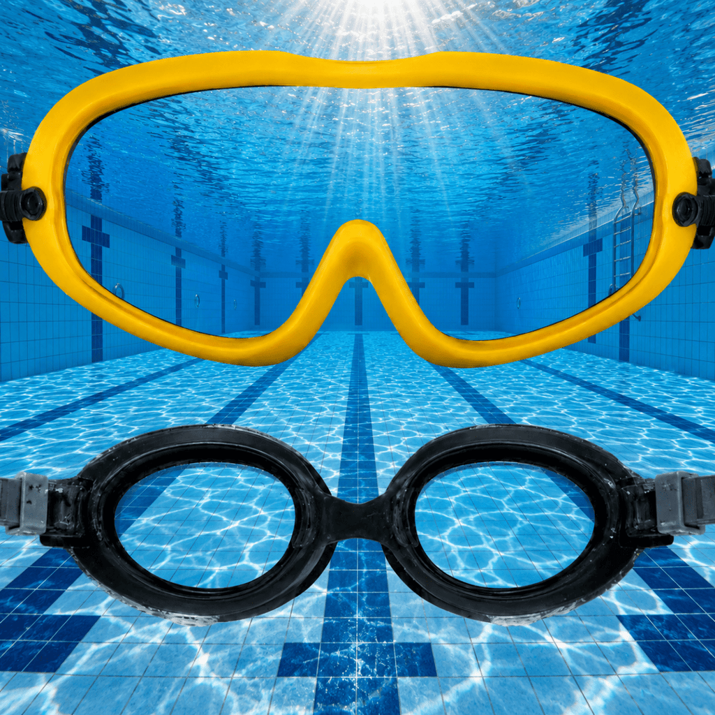 Lunettes de Piscine Panoramiques pour Enfant — Vision 180°, Anti-Buée - AquaVeo