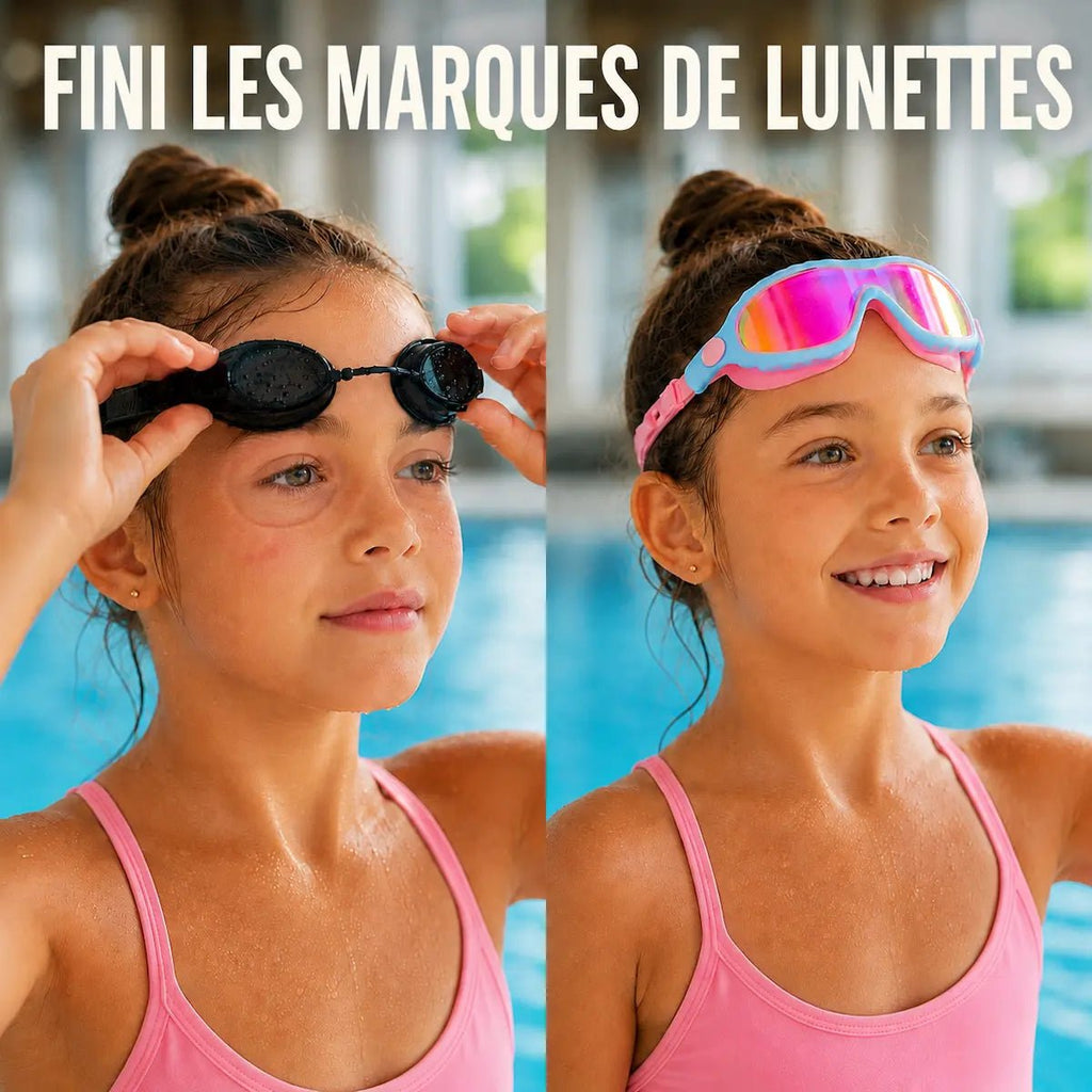 Lunettes de Piscine Panoramiques Aquatiques pour Enfant - AquaVeo
